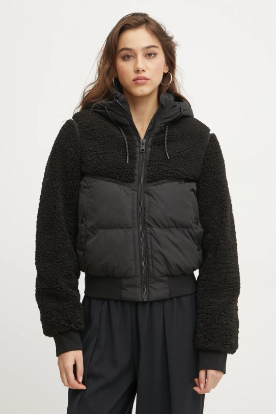 Superdry kurtka pozostałe czarny W5011758A.16A