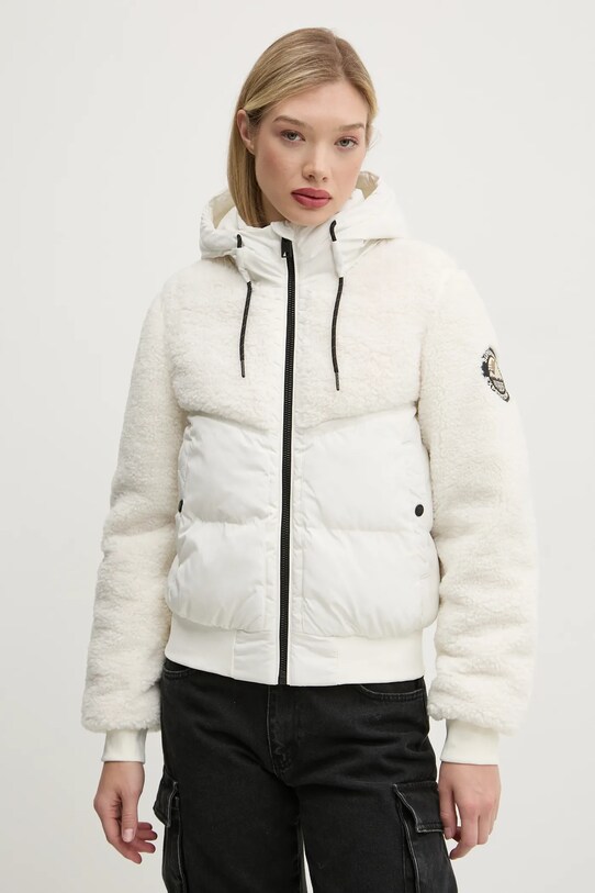 Superdry kurtka pozostałe biały W5011758A.71D
