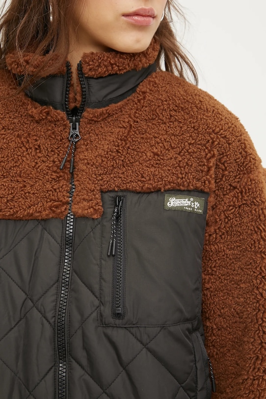 Superdry geaca W5011771A.8RZ maro