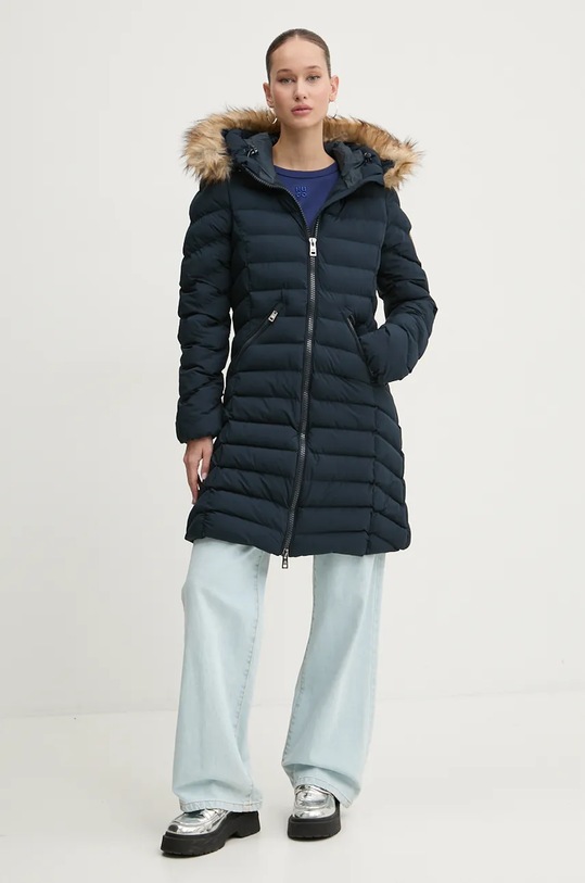 Μπουφάν Superdry W5011789A.98T σκούρο μπλε AW24