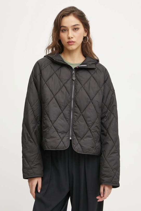 Куртка Superdry з капюшоном чорний W5011795A.02A