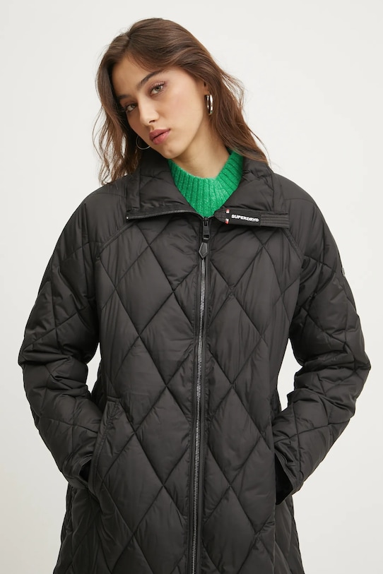 Jakna Superdry W5011796A.02A crna