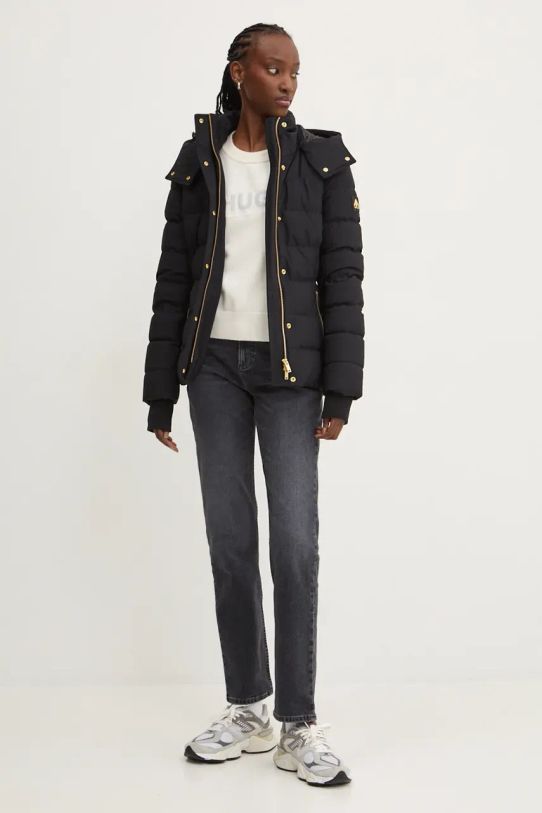 Péřová bunda MOOSE KNUCKLES Betta M34LJ136GS černá AW24