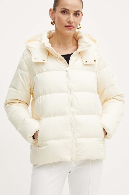Twinset kurtka puchowa beżowy 242TP2184