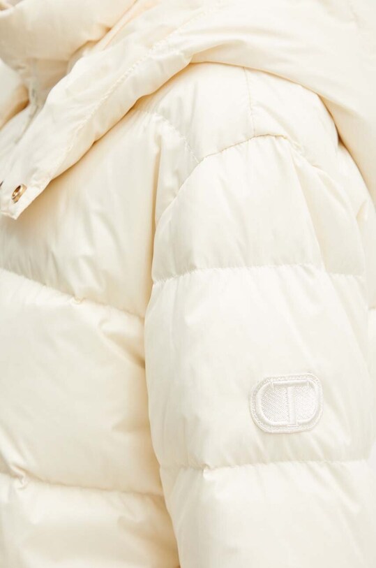 Пухова куртка Twinset 242TP2184 бежевий