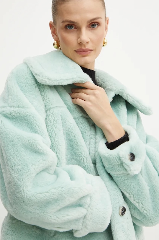 Bunda Twinset oversize zelená 242LI2LAA