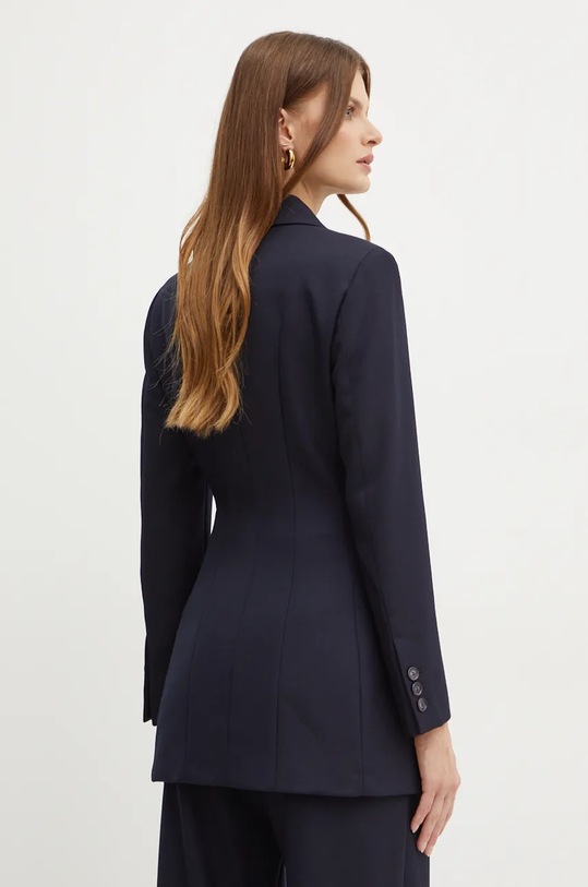 Ruházat Marella blézer gyapjú keverékből 2423046032200 sötétkék