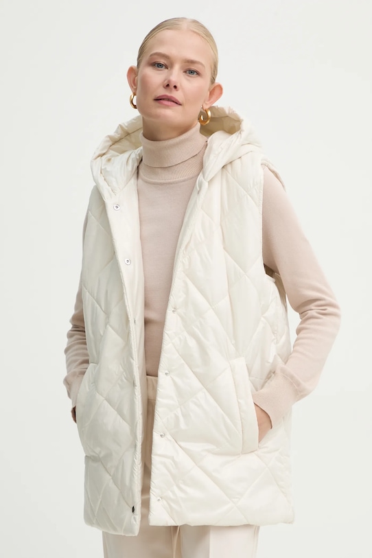 Marella bezrękawnik dwustronny 2423296027200 beżowy AW24