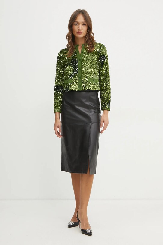 Marella cardigan 2423916042200 verde AW24