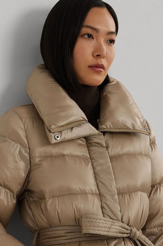 Пухова куртка Lauren Ralph Lauren 297957500 бежевий