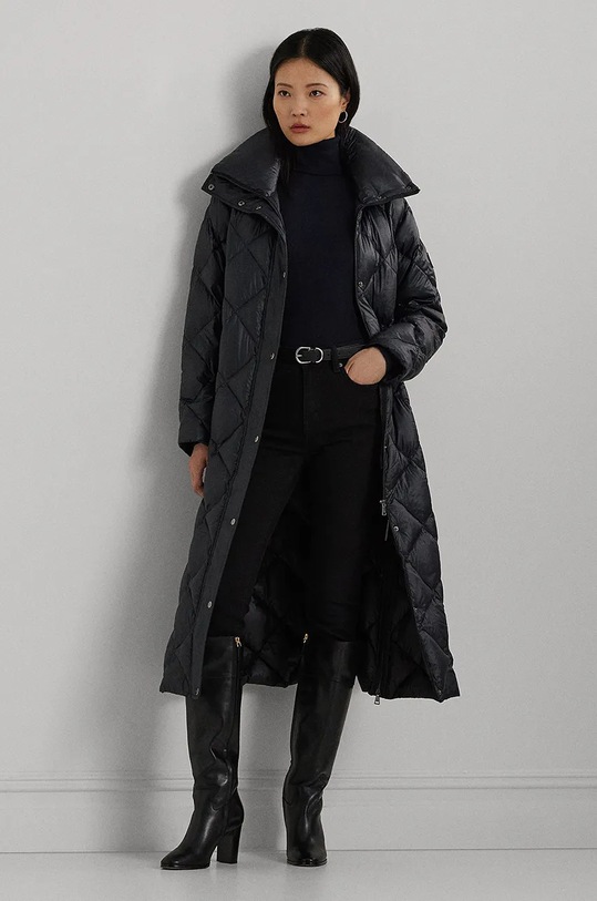 Páperový kabát Lauren Ralph Lauren zateplené čierna 297957506
