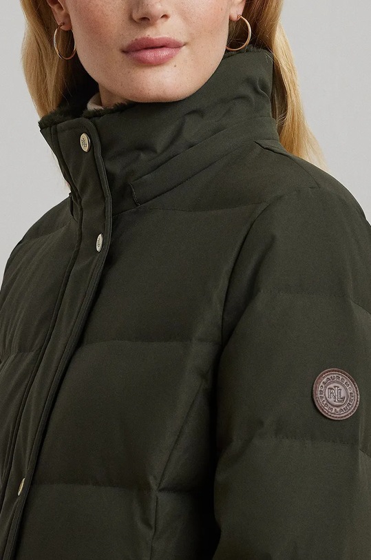 Μπουφάν με επένδυση από πούπουλα Lauren Ralph Lauren πράσινο 297957509