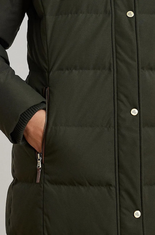 Μπουφάν με επένδυση από πούπουλα Lauren Ralph Lauren 297957509 πράσινο