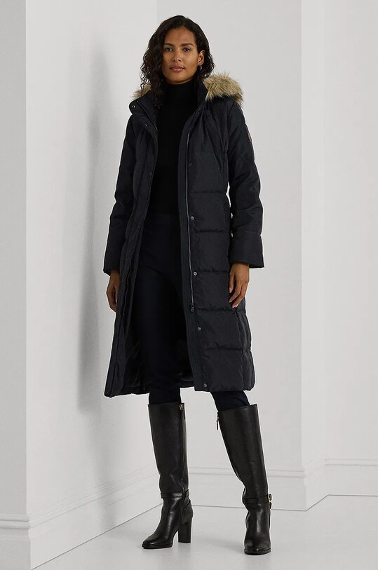 Μπουφάν με επένδυση από πούπουλα Lauren Ralph Lauren άλλο σκούρο μπλε 297957518