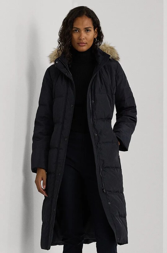 Ρούχα Μπουφάν με επένδυση από πούπουλα Lauren Ralph Lauren 297957518 σκούρο μπλε