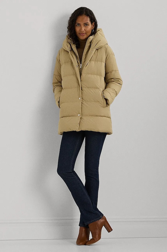 Одяг Пухова куртка Lauren Ralph Lauren 297962420 бежевий