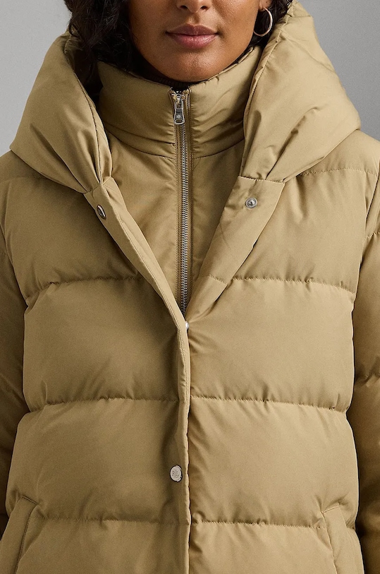 Пухова куртка Lauren Ralph Lauren 297962420 бежевий