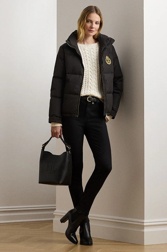 Odzież Lauren Ralph Lauren kurtka puchowa 297962677 czarny