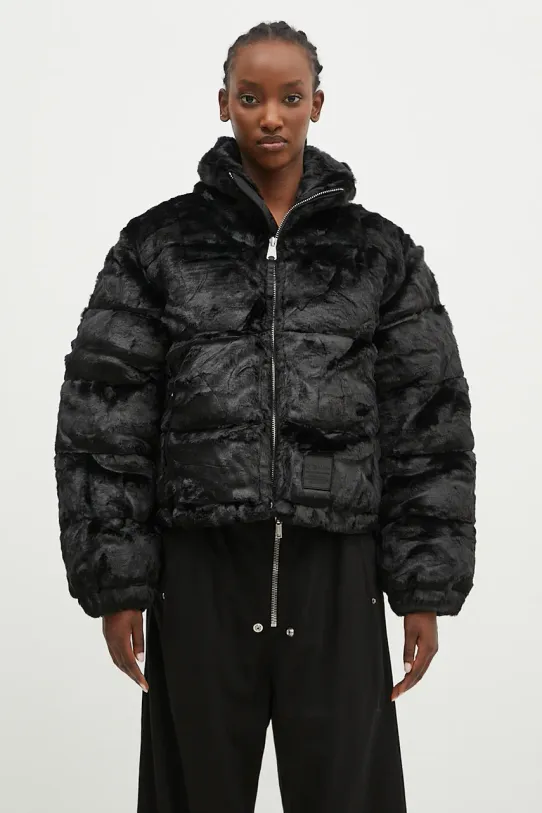 Bunda Alpha Industries Fur Puffer zateplené černá 148002