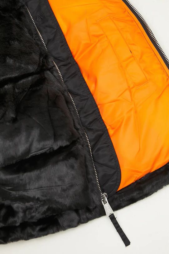 Bunda Alpha Industries Fur Puffer 148002 černá