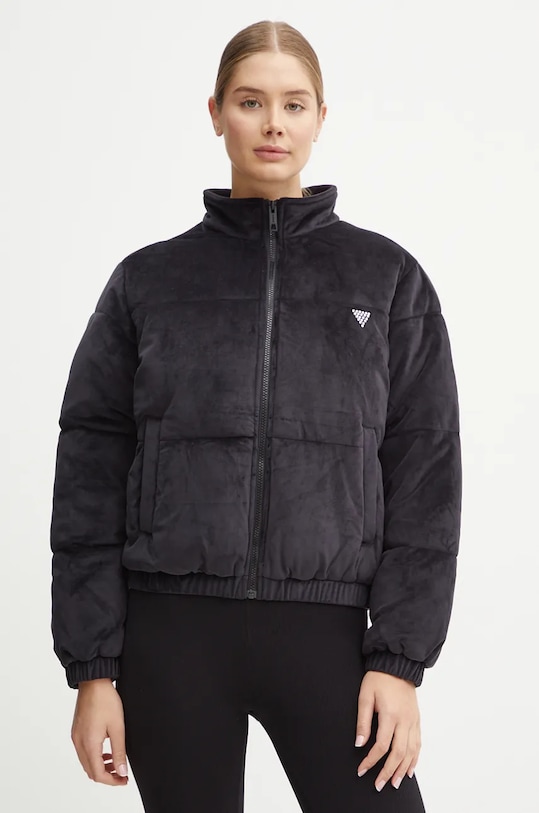 Bunda Guess COUTURE zateplené čierna V4BL03.KBXI2