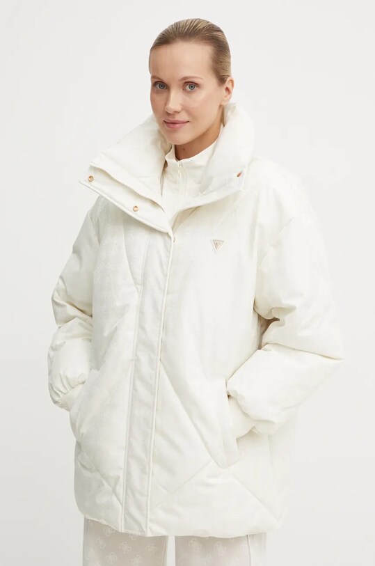 Куртка Guess з підкладкою білий V4BL01.WGLW2