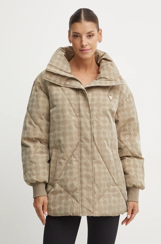 Guess geaca cu captuseala bej V4BL01.WGLW2