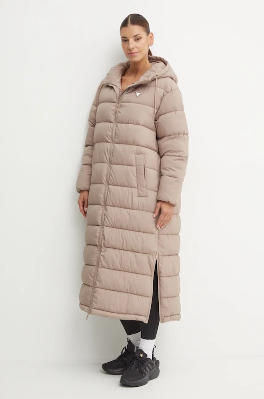 Oblečení Bunda Guess BREANA V4BL04.WFYE2 béžová