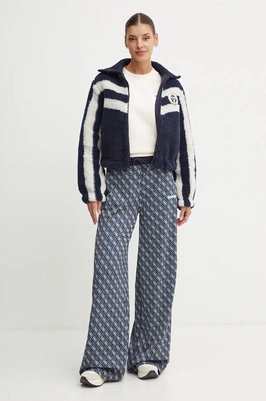 Guess geaca SHERPA V4BL06.KCIR0 bleumarin AW24