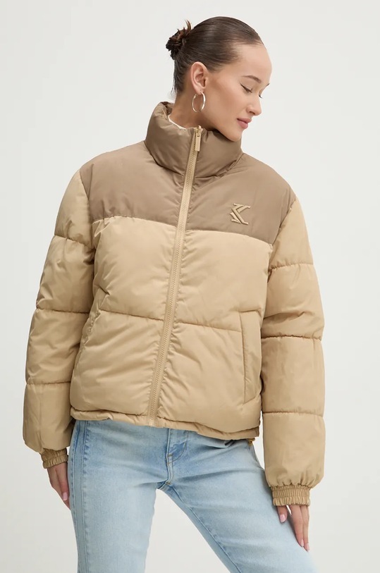Двостороння куртка Karl Kani 61760011 бежевий AW24