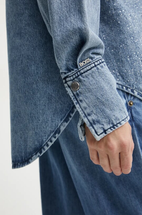 Boss Orange camasa jeans 50528350 albastru