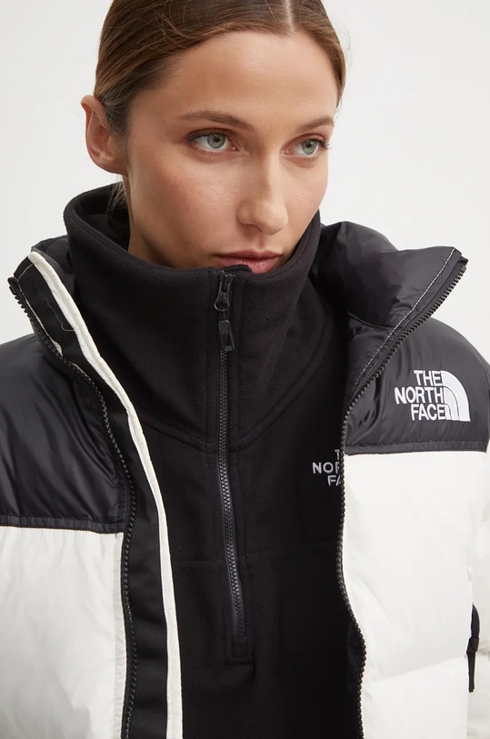 Μπουφάν με επένδυση από πούπουλα The North Face Nuptse Short Jacket NF0A5GGEROU1 μπεζ