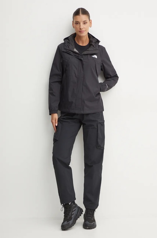 The North Face kurtka outdoorowa Antora NF0A7QEU4H01 czarny AW24