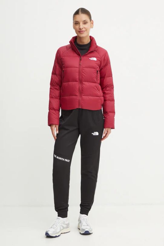 The North Face kurtka puchowa Hyalite NF0A3Y4S1IX1 bordowy AW24