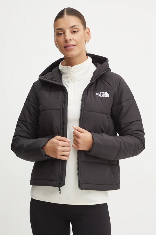 The North Face geaca sport Hyalite cu captuseala negru NF0A7ZIV4H01