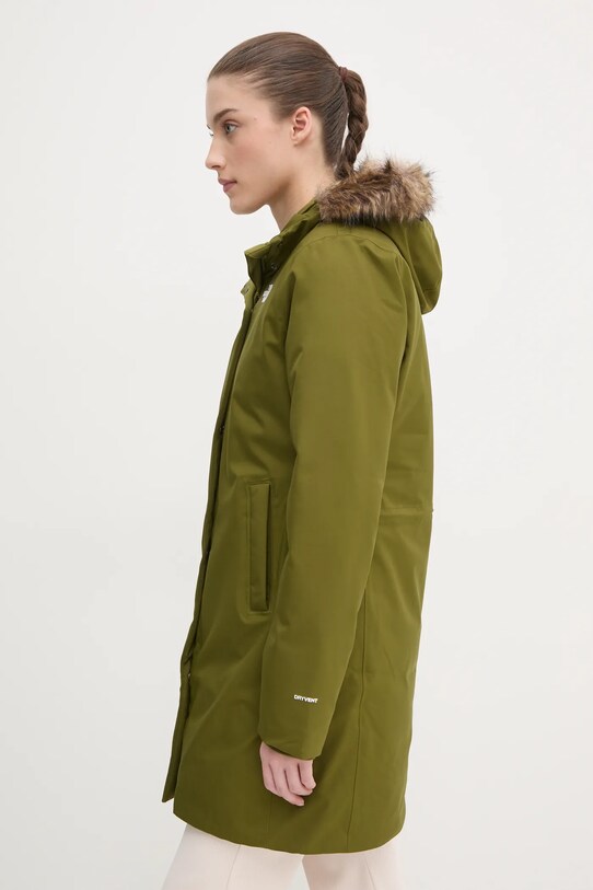 The North Face kurtka puchowa Arctic zielony NF0A84J2PIB1