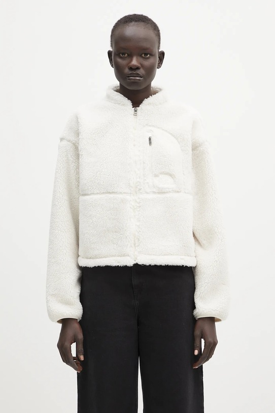 The North Face bluza TNF Extreme Pile bez kaptura beżowy NF0A88ZBQLI1