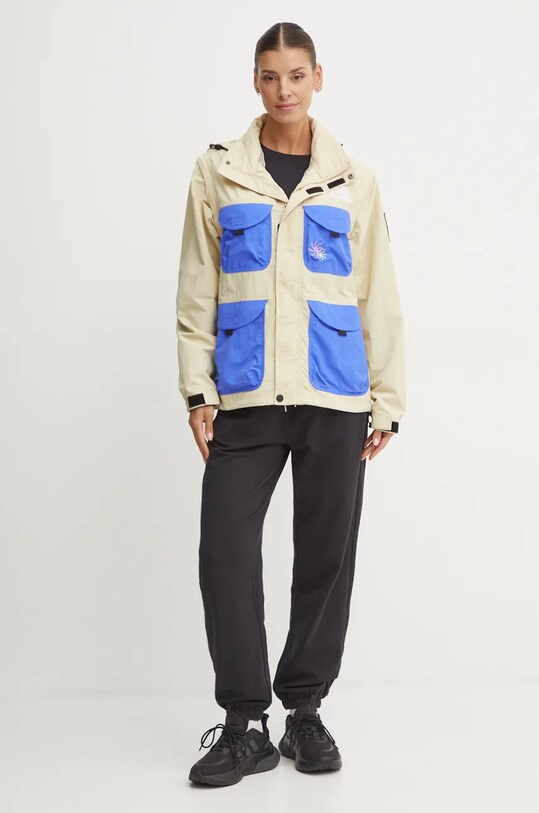 The North Face kurtka TNF x Yinka Ilori NF0A89GC3X41 beżowy AW24