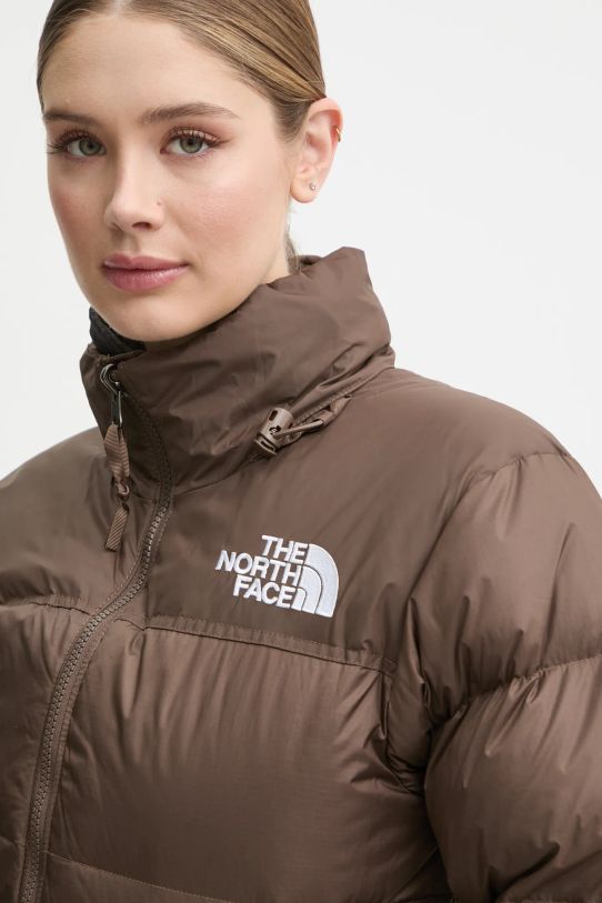 The North Face kurtka puchowa 1996 Retro Nuptse brązowy NF0A3XEO1OI1