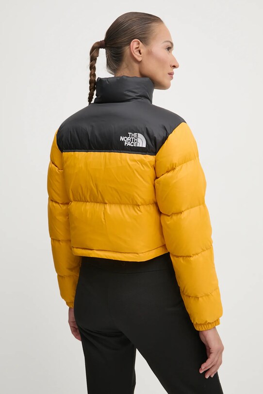 Odzież The North Face kurtka puchowa Nuptse NF0A5GGEZU31 żółty