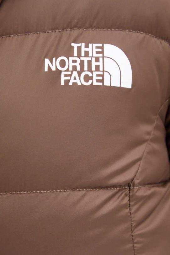 Páperová bunda The North Face Hyalite NF0A7Z9R1OI1 hnedá