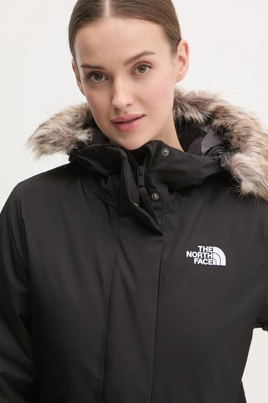 Μπουφάν με επένδυση από πούπουλα The North Face Arctic μαύρο NF0A84J24H01