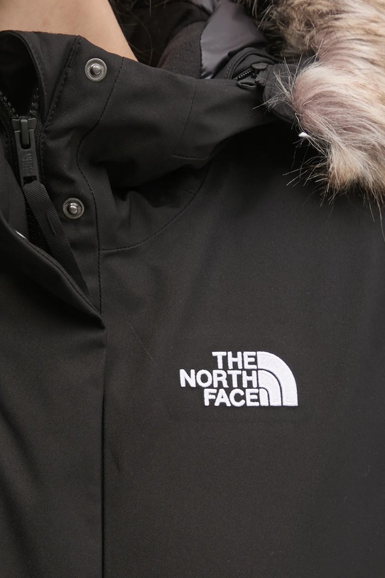 Μπουφάν με επένδυση από πούπουλα The North Face Arctic NF0A84J24H01 μαύρο