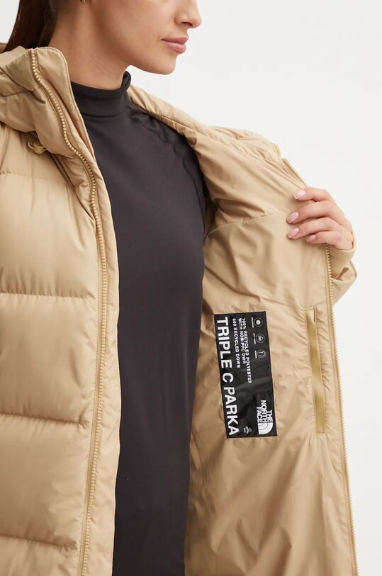 The North Face kurtka puchowa Triple C NF0A84J4LK51 zielony