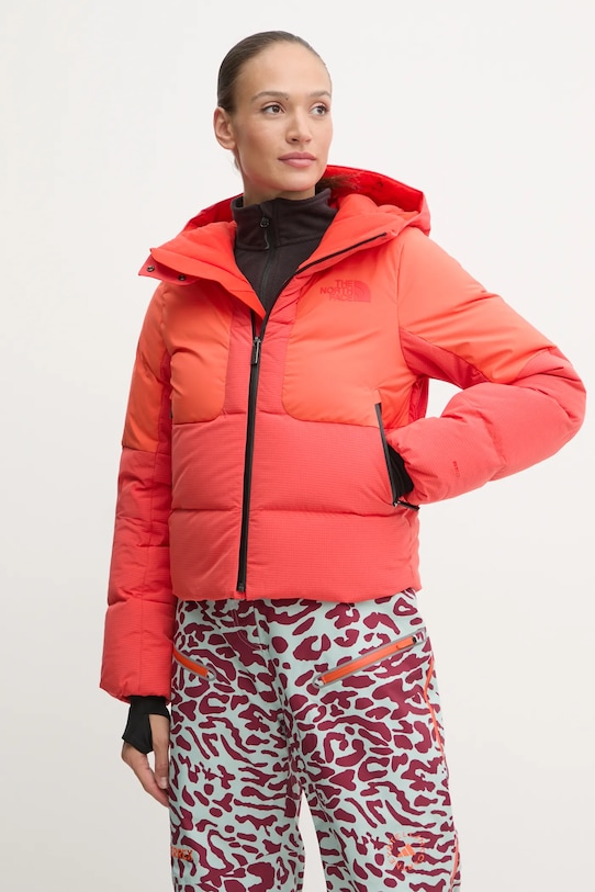 The North Face giacca da sci in piuma Cold Spell Planet friendly rosso NF0A87WT4ZI1