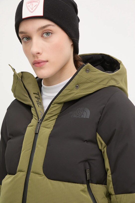 The North Face kurtka narciarska puchowa Cold Spell zielony NF0A87WTPIB1