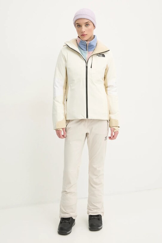 The North Face rövid kabát Lenado NF0A87X05OL1 bézs AW24