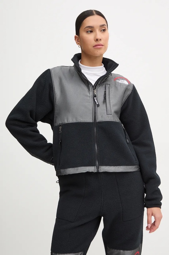 Fleecová mikina The North Face TNF x 30th Years HMLYN bez kapucne sivá NF0A88YR4O41