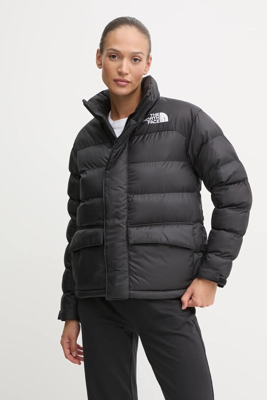 The North Face geaca Limbara cu captuseala negru NF0A89G9JK31
