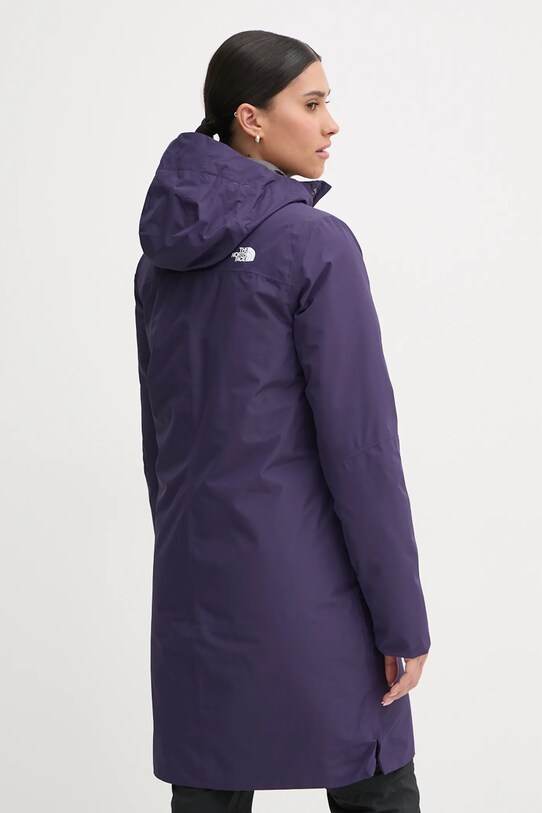 The North Face geacă sport din puf Suzanne Triclimate 2.0 violet NF0A89JM7O91